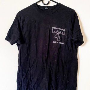 Emo Is A Gang Black Moose Blood Tee